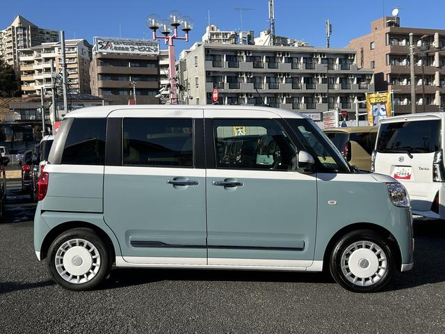 ムーヴキャンバスストライプスG 純正ナビ・バックカメラ保証 新車保証・まごころ保証 1年間・走行距離無制限付き(東京都)の中古車