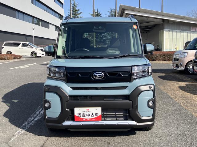 タントファンクロスターボ　純正７インチナビ　パノラマモニター保証　新車保証・まごころ保証　１年間・走行距離無制限付き　純正７インチナビ　パノラマモニター　両側電動スライドドア　ＬＥＤヘッドランプ　前席シートヒーター　シートバックテーブル　キーフリーシステム（東京都）の中古車