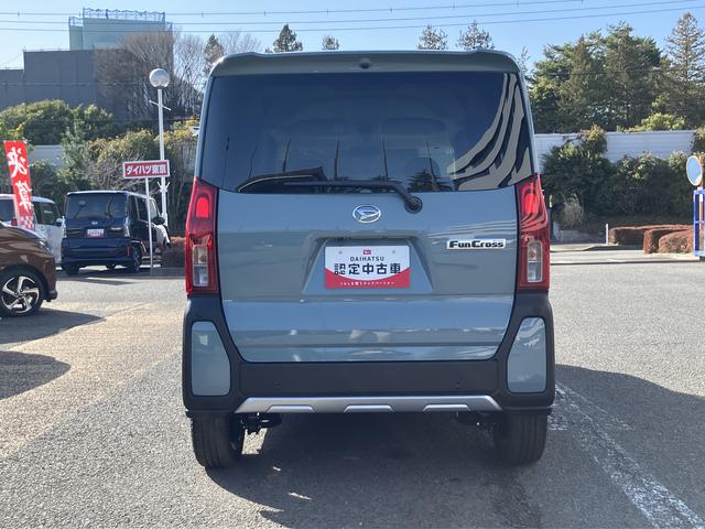 タントファンクロスターボ　純正７インチナビ　パノラマモニター保証　新車保証・まごころ保証　１年間・走行距離無制限付き　純正７インチナビ　パノラマモニター　両側電動スライドドア　ＬＥＤヘッドランプ　前席シートヒーター　シートバックテーブル　キーフリーシステム（東京都）の中古車