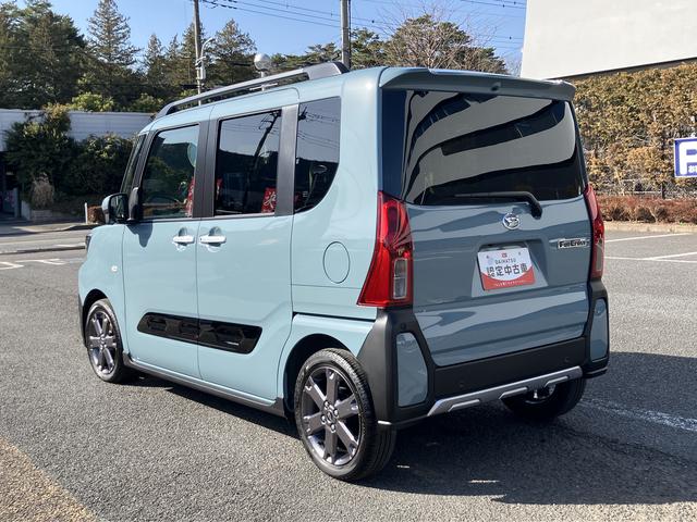 タントファンクロスターボ　純正７インチナビ　パノラマモニター保証　新車保証・まごころ保証　１年間・走行距離無制限付き　純正７インチナビ　パノラマモニター　両側電動スライドドア　ＬＥＤヘッドランプ　前席シートヒーター　シートバックテーブル　キーフリーシステム（東京都）の中古車