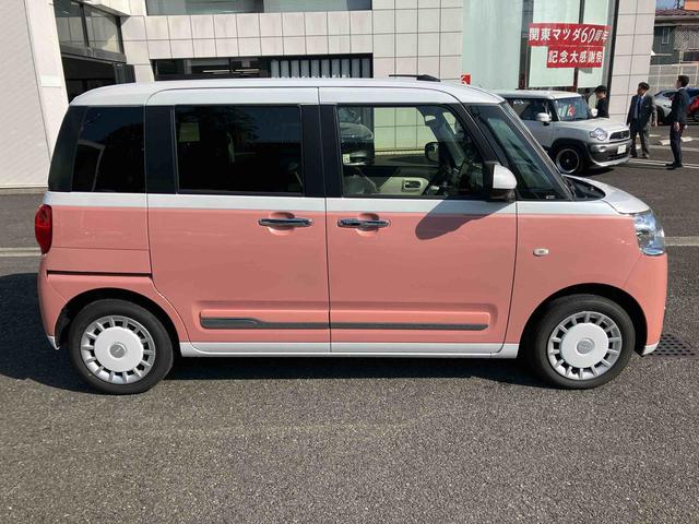 ムーヴキャンバスストライプスＧターボ保証　新車保証・まごころ保証　１年間・走行距離無制限付き（東京都）の中古車