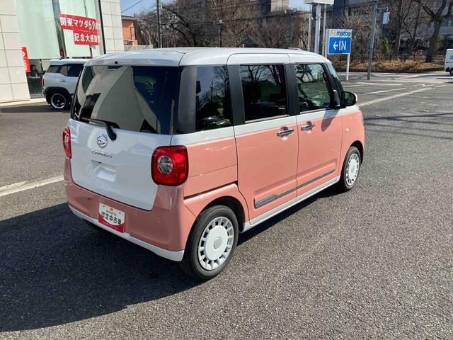 ムーヴキャンバスストライプスＧターボ保証　新車保証・まごころ保証　１年間・走行距離無制限付き（東京都）の中古車