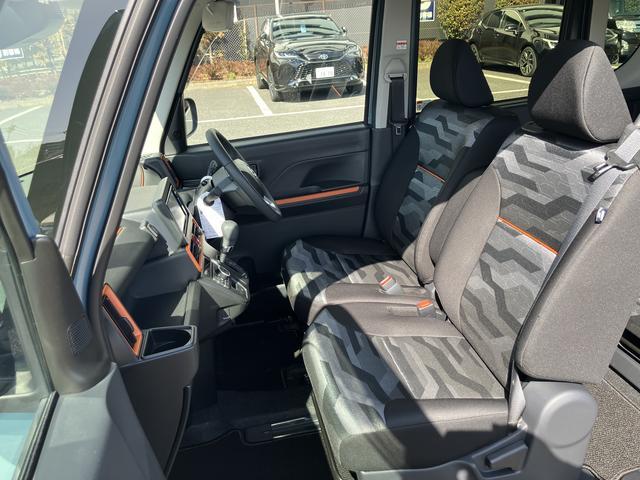 タントファンクロスターボ 純正7インチナビ パノラマモニター保証 新車保証・まごころ保証 1年間・走行距離無制限付き 純正7インチナビ パノラマモニター 両側電動スライドドア 前席シートヒーター 電動パーキングブレーキ キーフリーシステム オートライト(東京都)の中古車