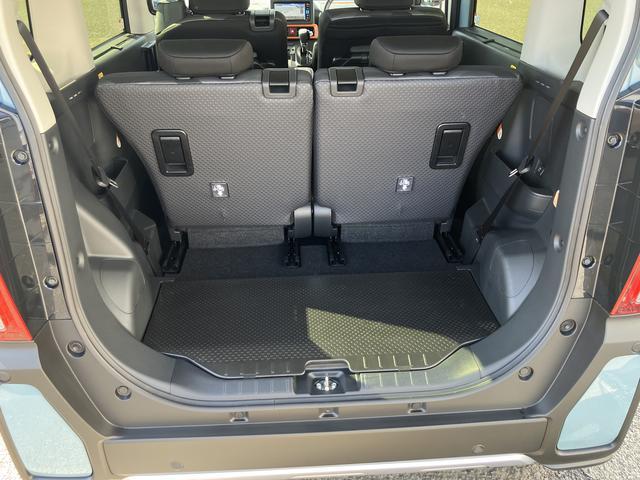 タントファンクロスターボ 純正7インチナビ パノラマモニター保証 新車保証・まごころ保証 1年間・走行距離無制限付き 純正7インチナビ パノラマモニター 両側電動スライドドア 前席シートヒーター 電動パーキングブレーキ キーフリーシステム オートライト(東京都)の中古車