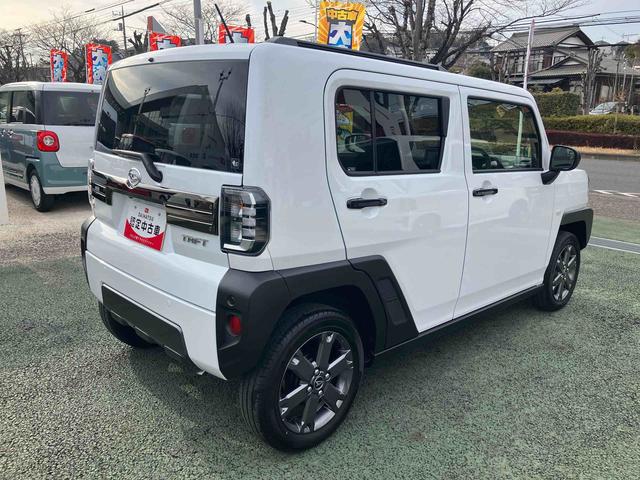 タフトGターボ ダーククロムベンチャー保証 新車保証・まごころ保証 1年間・走行距離無制限付き(東京都)の中古車