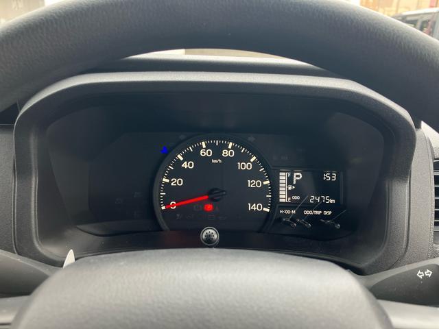 ハイゼットカーゴＤＸ　前後コーナーセンサー搭載！！保証　新車保証・まごころ保証　１年間・走行距離無制限付き・　走行距離２４７４ｋｍ　ＣＤチューナー　前後コーナーセンサー　マニュアルエアコン　パワーウィンドウ　アイドリングストップ　キーレスエントリー（東京都）の中古車