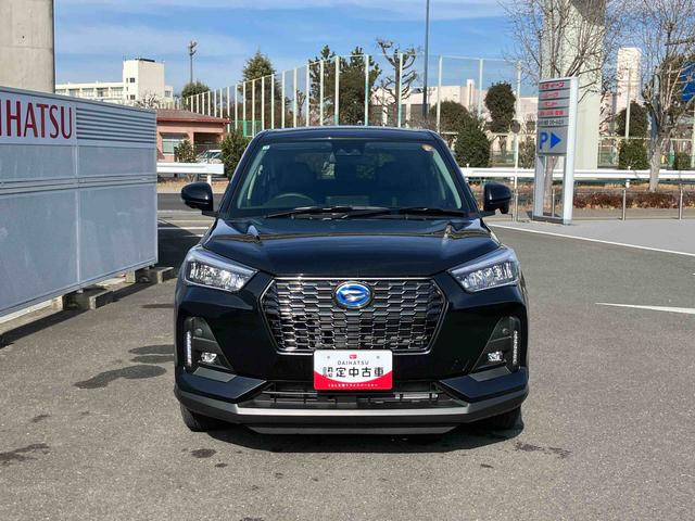 ロッキープレミアムＧ　ＨＥＶ保証　新車保証・まごころ保証　１年間・走行距離無制限付き　Ｂｌｕｅｔｏｏｔｈ対応ＡＭ／ＦＭステレオ　パノラマモニター対応カメラ　両席シートヒーター　アダプティブクルーズコントロール　６コーナーセンサー（東京都）の中古車