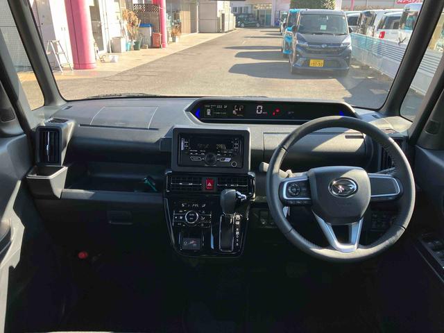 タントカスタムＲＳインタークーラーターボエンジン　パノラマモニター対応カメラ　両側電動スライドドア　両席シートヒーター　６コーナーセンサー　電動パーキングブレーキ　ＵＳＢソケット　ＬＥＤヘッドランプ（東京都）の中古車