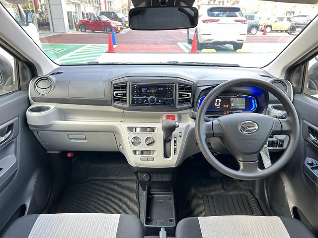 ミライースＸ　ＳＡIIIワイドＢｌｕｅｔｏｏｔｈ／ＵＳＢチューナー装備保証　新車保証・まごころ保証　１年間・走行距離無制限付き（東京都）の中古車