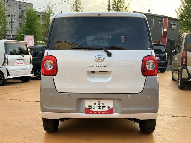 ムーヴキャンバスストライプスＧ　ブルートゥース・ＵＳＢチューナーパノラマモニター対応保証　新車保証・まごころ保証　１年間・走行距離無制限付き（東京都）の中古車