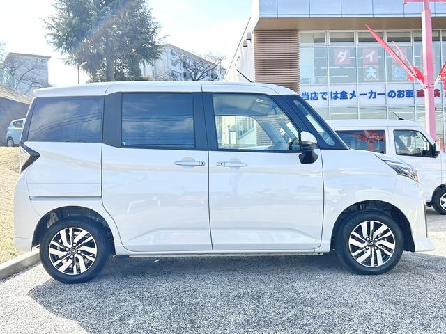 トールカスタムＧ　９インチディスプレイオーディオ　パノラマモニター保証　新車保証・まごころ保証　１年間・走行距離無制限付き　純正９インチナビ　パノラマモニター　キーフリーシステム　両側電動スライドドア　アダプティブクルーズコントロール　コーナーセンサー（東京都）の中古車