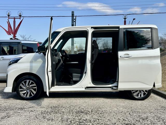 トールカスタムＧ　９インチディスプレイオーディオ　パノラマモニター保証　新車保証・まごころ保証　１年間・走行距離無制限付き　純正９インチナビ　パノラマモニター　キーフリーシステム　両側電動スライドドア　アダプティブクルーズコントロール　コーナーセンサー（東京都）の中古車