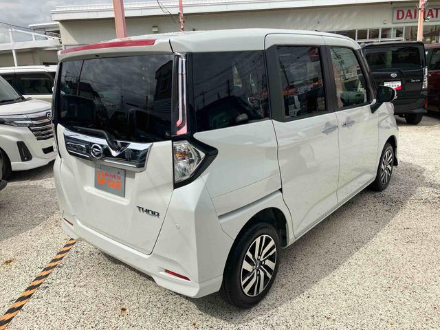 トールカスタムＧ　９インチディスプレイオーディオ　パノラマモニター保証　新車保証・まごころ保証　１年間・走行距離無制限付き（東京都）の中古車