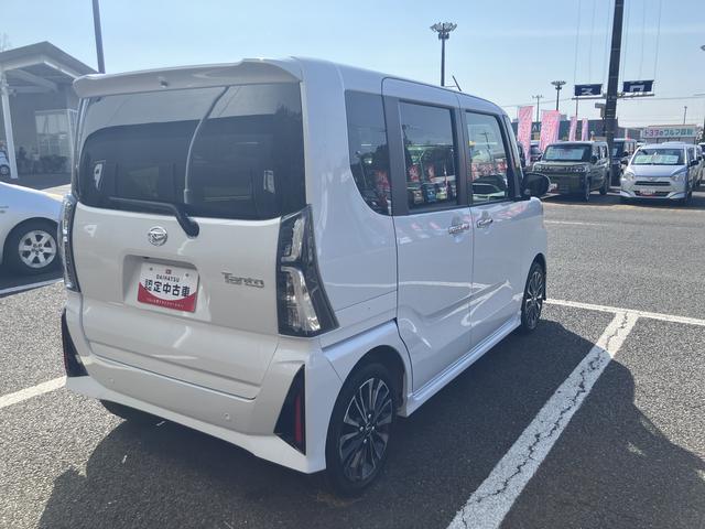 タントカスタムＲＳ保証　新車保証・まごころ保証　１年間・走行距離無制限付き（東京都）の中古車