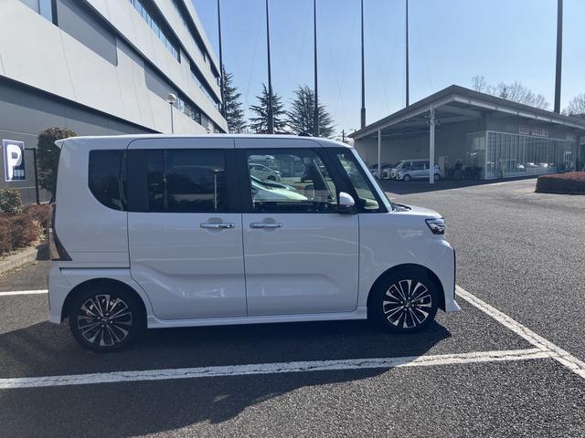 タントカスタムＲＳ保証　新車保証・まごころ保証　１年間・走行距離無制限付き（東京都）の中古車