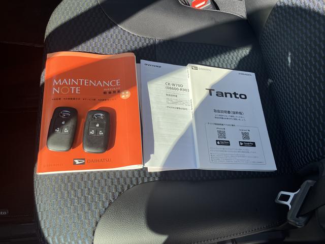 タントカスタムＲＳ保証　新車保証・まごころ保証　１年間・走行距離無制限付き（東京都）の中古車