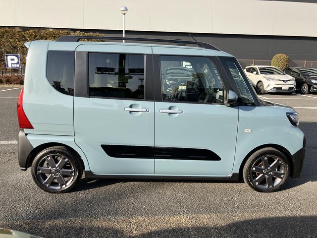 タントファンクロスターボ　両側電動スライドドア　シートヒーター保証　新車保証・まごころ保証　１年間・走行距離無制限付き　両側電動スライドドア　電動パーキングブレーキ　前席シートヒーター　ＬＥＤヘッドランプ　コーナーセンサー　キーフリーシステム（東京都）の中古車