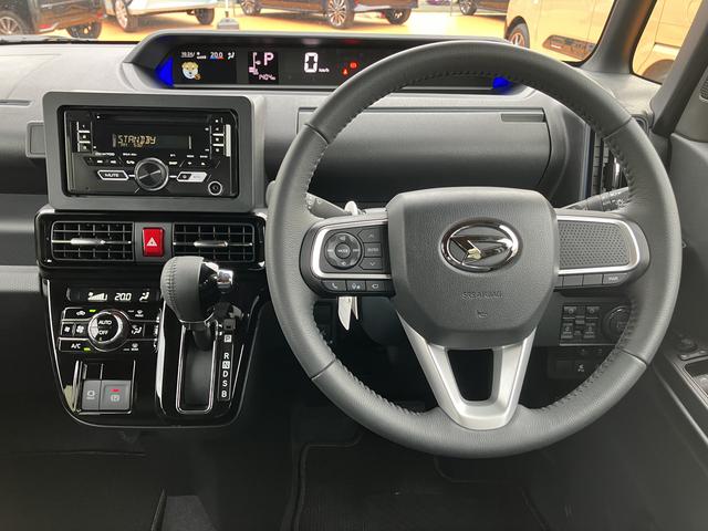 タントカスタムＲＳ　ＣＤチューナー　パノラマモニター対応カメラ保証　新車保証・まごころ保証　１年間・走行距離無制限付き（東京都）の中古車