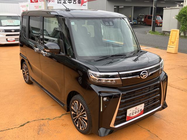 タントカスタムＲＳ　ＣＤチューナー　パノラマモニター対応カメラ保証　新車保証・まごころ保証　１年間・走行距離無制限付き（東京都）の中古車