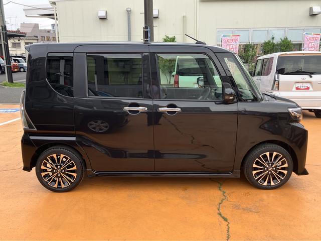 タントカスタムＲＳ　ＣＤチューナー　パノラマモニター対応カメラ保証　新車保証・まごころ保証　１年間・走行距離無制限付き（東京都）の中古車