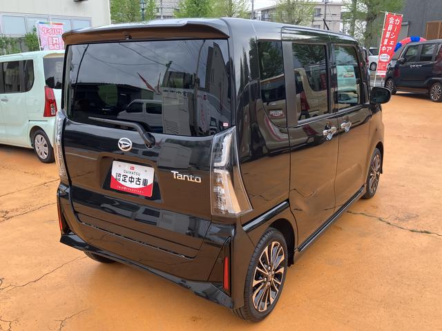 タントカスタムＲＳ　ＣＤチューナー　パノラマモニター対応カメラ保証　新車保証・まごころ保証　１年間・走行距離無制限付き（東京都）の中古車