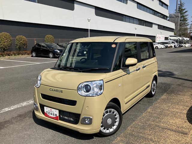 ムーヴキャンバスセオリーGワイドBluetooth/USBチューナー装備保証 新車保証・まごころ保証 1年間・走行距離無制限付き(東京都)の中古車