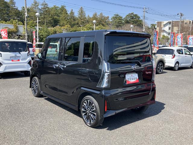 タントカスタムＲＳ　９インチディスプレイオーディオ装備保証　新車保証・まごころ保証　１年間・走行距離無制限付き（東京都）の中古車