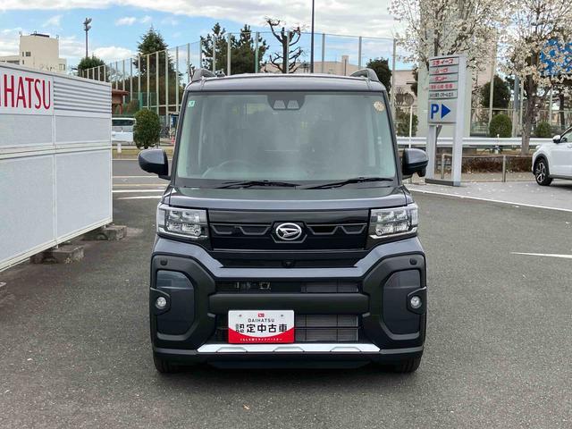 タントファンクロスターボ　９インチディスプレイオーディオ装備保証　新車保証・まごころ保証　１年間・走行距離無制限付き　９インチディスプレイオーディオ　パノラマモニター　両側電動スライドドア　前席シートヒーター　電動パーキングブレーキ　スマートパノラマパーキング（東京都）の中古車