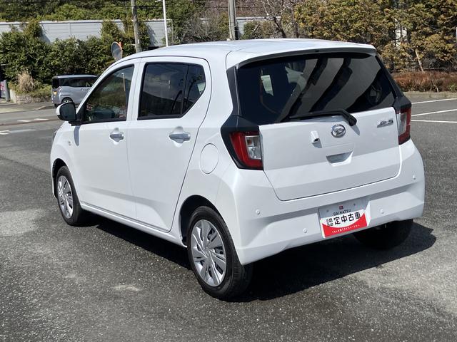 ミライースＸ　ＳＡIII　７インチナビ・バックカメラ装備保証　新車保証・まごころ保証　１年間・走行距離無制限付き（東京都）の中古車