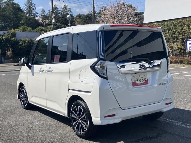 トールカスタムG ターボ9インチディスプレイオーディオ装備保証 新車保証・まごころ保証 1年間・走行距離無制限付き(東京都)の中古車