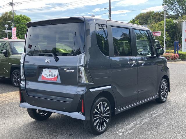 タントカスタムＲＳ保証　新車保証・まごころ保証　１年間・走行距離無制限付き（東京都）の中古車