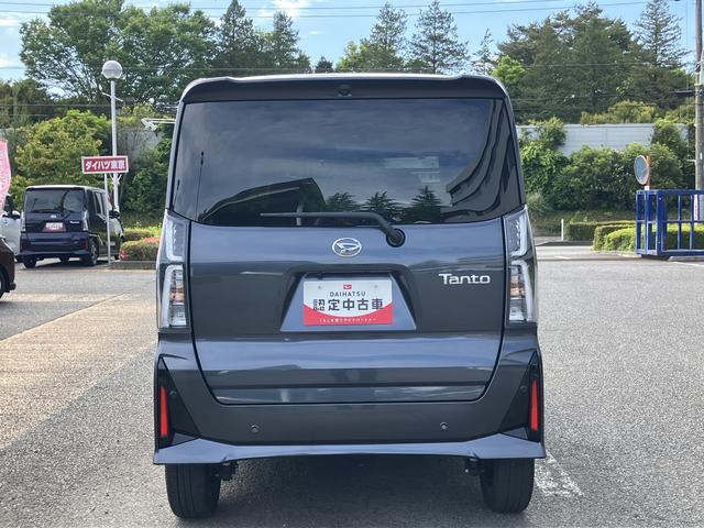 タントカスタムＲＳ保証　新車保証・まごころ保証　１年間・走行距離無制限付き（東京都）の中古車