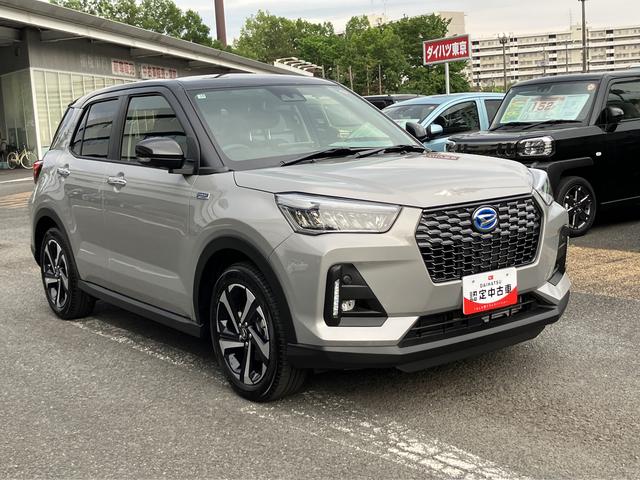 ロッキープレミアムＧ　ＨＥＶ　９インチディスプレイオーディオ装備保証　新車保証・まごころ保証　１年間・走行距離無制限付き（東京都）の中古車