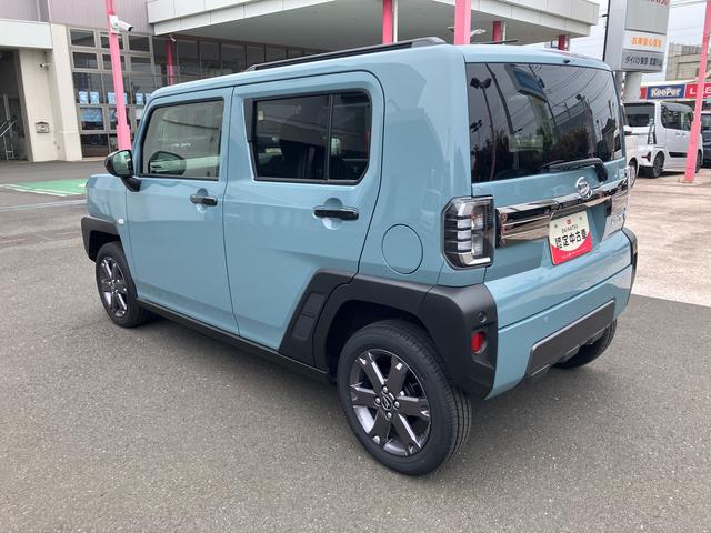 タフトＧターボ　ダーククロムベンチャー　ディスプレイオーディオ装備保証　新車保証・まごころ保証　１年間・走行距離無制限付き　走行距離２５４５ｋｍ　９インチスマホ連携ディスプレイオーディオ　バックモニター　アダブティブクルーズコントロール　電動パーキング　スマートキー（東京都）の中古車