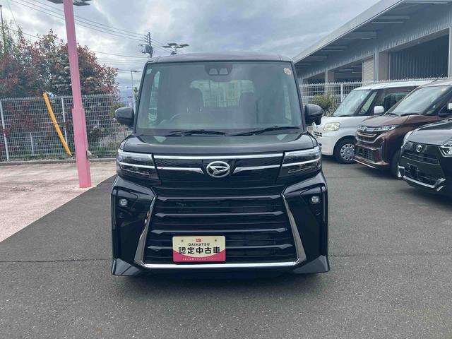 タントカスタムＲＳ　１０インチスタイリッシュナビ装備！！保証　新車保証・まごころ保証　１年間・走行距離無制限付き　走行距離２５７７ｋｍ　１０インチ純正ナビゲーション　パノラマモニター　両側電動スライドドア　ＬＥＤヘッドライト　電動パーキング　オートライト（東京都）の中古車