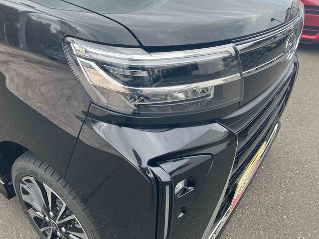 タントカスタムＲＳ　１０インチスタイリッシュナビ装備！！保証　新車保証・まごころ保証　１年間・走行距離無制限付き　走行距離２５７７ｋｍ　１０インチ純正ナビゲーション　パノラマモニター　両側電動スライドドア　ＬＥＤヘッドライト　電動パーキング　オートライト（東京都）の中古車