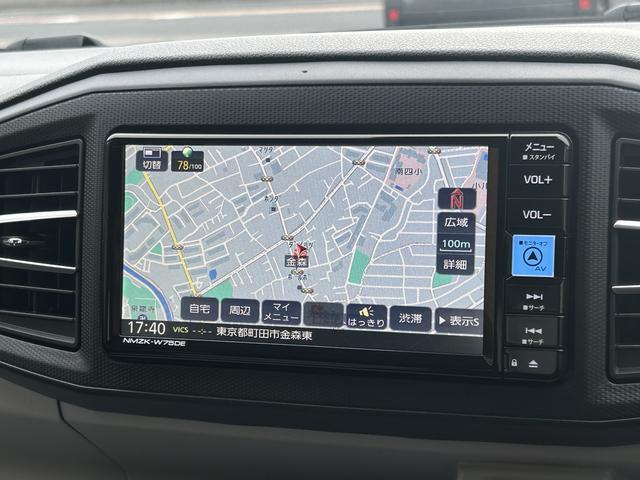 ミライースＸ　ＳＡIII　７インチナビ・バックカメラ装備保証　新車保証・まごころ保証　１年間・走行距離無制限付き（東京都）の中古車