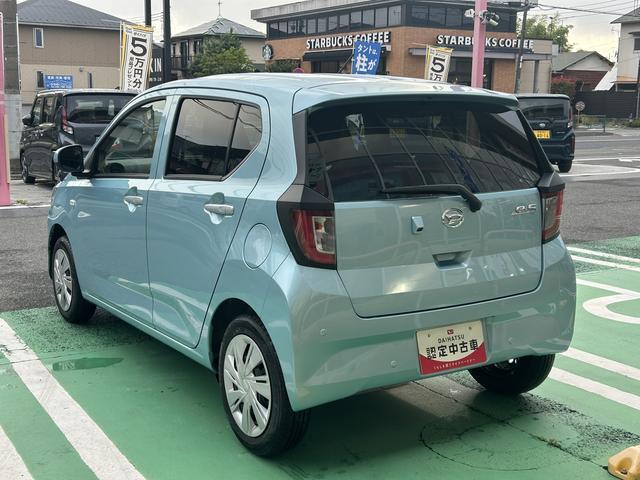 ミライースＸ　ＳＡIII　７インチナビ・バックカメラ装備保証　新車保証・まごころ保証　１年間・走行距離無制限付き（東京都）の中古車