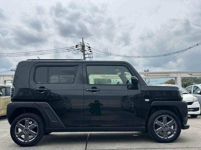 タフトＧターボ　ダーククロムベンチャー保証　新車保証・まごころ保証　１年間・走行距離無制限付き・９インチディスプレイオーディオ装備・バックカメラ装備・ＬＥＤヘッドライト装備・シートヒーター装備（東京都）の中古車