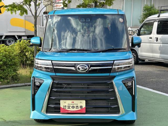 タントカスタムＲＳ　９インチディスプレイオーディオ装備保証　新車保証・まごころ保証　１年間・走行距離無制限付き・９インチディスプレイオーディオ装備パノラマカメラ・シートヒーター装備（東京都）の中古車