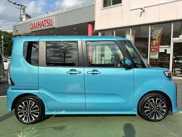 タントカスタムＲＳ　９インチディスプレイオーディオ装備保証　新車保証・まごころ保証　１年間・走行距離無制限付き・９インチディスプレイオーディオ装備パノラマカメラ・シートヒーター装備（東京都）の中古車