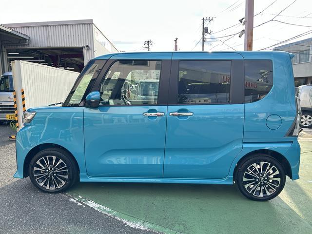 タントカスタムＲＳ　９インチディスプレイオーディオ装備保証　新車保証・まごころ保証　１年間・走行距離無制限付き・９インチディスプレイオーディオ装備パノラマカメラ・シートヒーター装備（東京都）の中古車