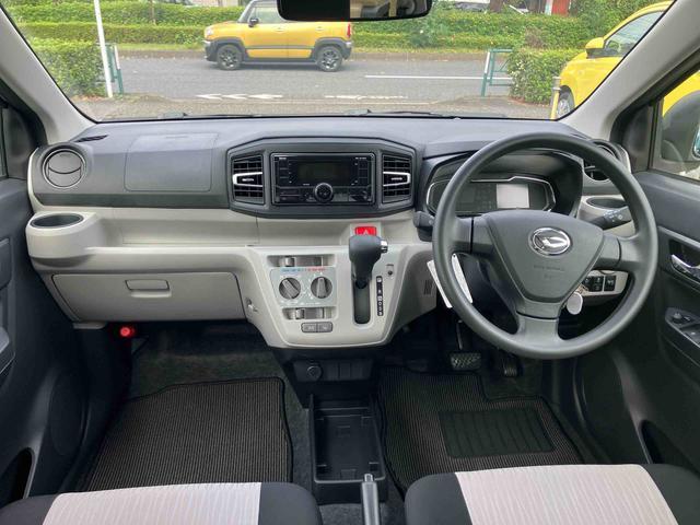 ミライース 中古車 Ｘ　ＳＡＩＩＩワイドＢｌｕｅｔｏｏｔｈ／ＵＳＢチューナー装備保証　新車保証・まごころ保証　１年間・走行距離無制限付き
