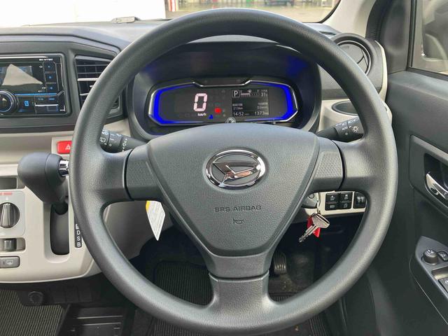 ミライースＸ　ＳＡIIIワイドＢｌｕｅｔｏｏｔｈ／ＵＳＢチューナー装備保証　新車保証・まごころ保証　１年間・走行距離無制限付き　走行距離１，３７３ｋｍ　ワイドＢｌｕｅｔｏｏｔｈ／ＵＳＢチューナー　バックモニター　マニュアルエアコン　パワーウィンドウ　電動格納ミラー（東京都）の中古車