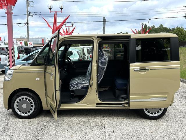 ムーヴキャンバスセオリーＧターボ　届け出済み未使用車保証　新車保証・まごころ保証　１年間・走行距離無制限付き・ＬＥＤヘッドライト装備・シートヒーター装備・スマートアシスト装備（東京都）の中古車