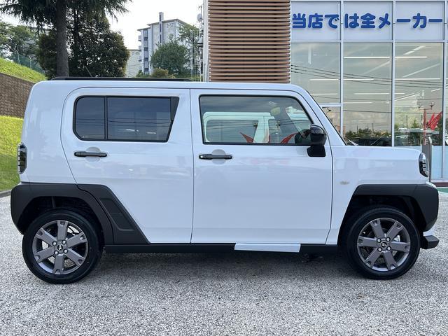 タフトＧ　ダーククロムベンチャー　届け出済み未使用車保証　新車保証・まごころ保証　１年間・走行距離無制限付き・アダプティブクルーズコントロール付き・ＬＥＤヘッドライト装備・シートヒーター装備（東京都）の中古車