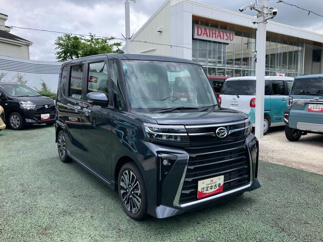 タントカスタムＲＳ７インチナビ・パノラマカメラ・ドラレコ・装備保証　新車保証・まごころ保証　１年間・走行距離無制限付き　ＬＥＤヘッドライト装備・ＬＥＤフォグ装備（東京都）の中古車