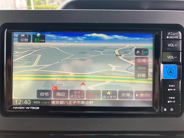タントカスタムＲＳ７インチナビ・パノラマカメラ・ドラレコ・装備保証　新車保証・まごころ保証　１年間・走行距離無制限付き　ＬＥＤヘッドライト装備・ＬＥＤフォグ装備（東京都）の中古車