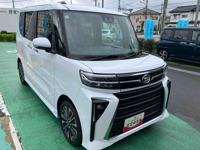 タントカスタムRS 9インチディスプレイオーディオ装備保証 新車保証・まごころ保証 1年間・走行距離無制限付き・9インチディスプレイオーディオ・バックカメラ・LEDヘッドライト装備(東京都)の中古車