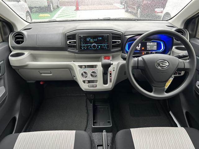 ミライースX SAIIIワイドBluetooth/USBチューナー装備保証 新車保証・まごころ保証 1年間・走行距離無制限付き・ワイドBluetooth/USBチューナー装備・LEDヘッドライト装備(東京都)の中古車